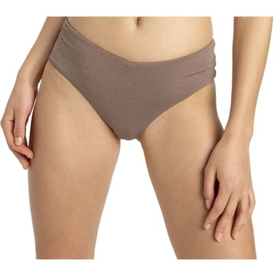 Roxy Lasca Moderate bikini bottom - Grey (Deep Taupe)