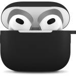  Черен силиконов кейс за AirPods 3 от NEXT ONE (K-AP3-SIL-BLK)