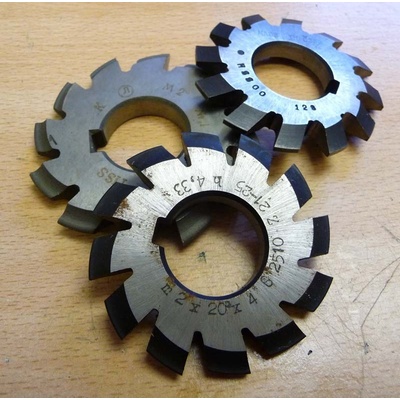 Fréza evolventní (modulová) M 2 x 20° HSS , z12-13 222510-2,0x20-01