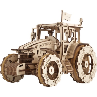 Ugears 3D mechanické puzzle Traktor víťazí 272 ks