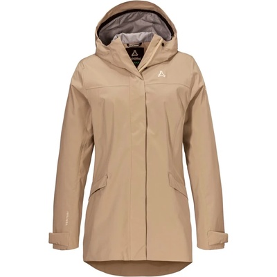 Schöffel Дамско водоустойчиво яке Schöffel Women's Circ Jacket Style Smue Waterproof jacket - Brandon Beige - размер 34 (EU) (102-5183-0111)