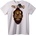 NOONEBRAND Тениска Брадата - 5XL, White