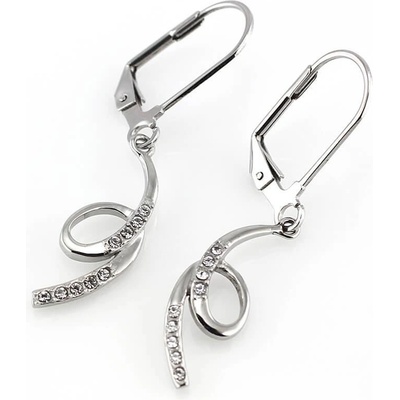 MPM-TIME nerezové náušnice 7745 strieborné