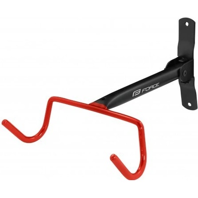 Držák kola FORCE WALLIE na zeď pod rám sklopný,črn