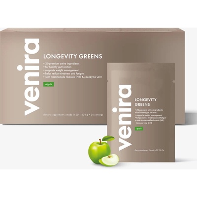 VENIRA Longevity Greens jablko 30 sáčků 204 g