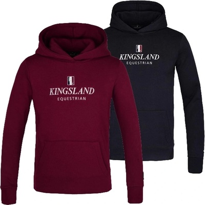 Kingsland Mikina Classic Hoodie unisex burgundy – Zbozi.Blesk.cz