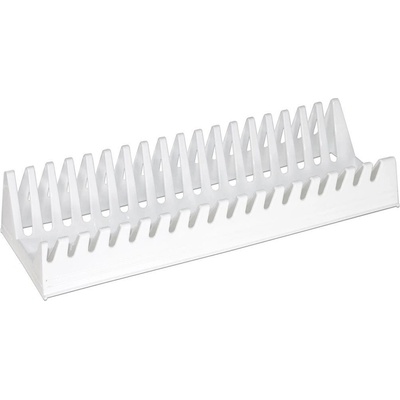 PETRAPLAST odkapávač na talíře "hřeben" 37x11cm PH mix barev (089)