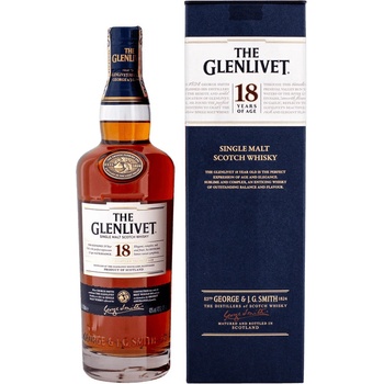 The Glenlivet 18y 40% 0,7 l (kartón)