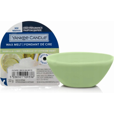 Yankee Candle vonný vosk do aroma lampy Vanilla Lime 22 g