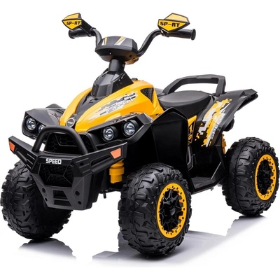 Chipolino ATV Speed elektrické vozítko čtyřkolka žlutá