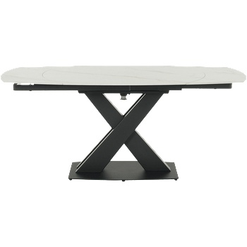 Carmen Разтегателна трапезна маса karlino - бяла (3531028)