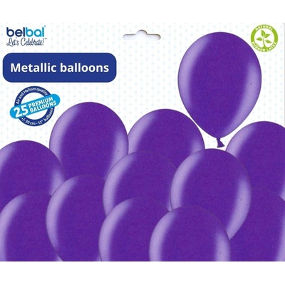 Belbal Balónek fialový metalický 062