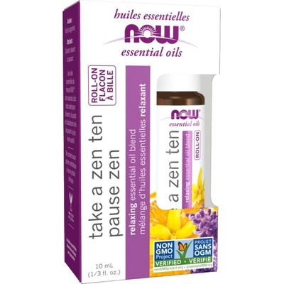 NOW Essential Oil Roll-On - Organic [10 мл] Take a Zen Ten