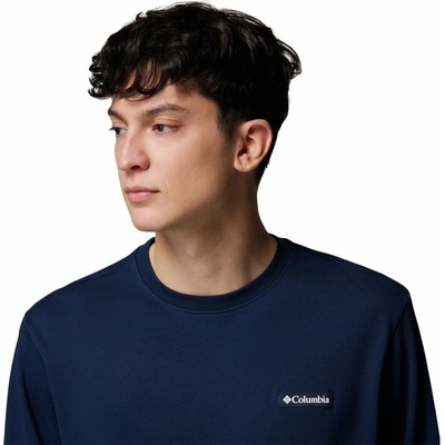 Columbia Planetary Point LS Graphic Tee navy