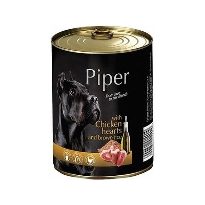 Dolina Noteci Piper Adult kuřecí srdce a hnědá rýže 400 g