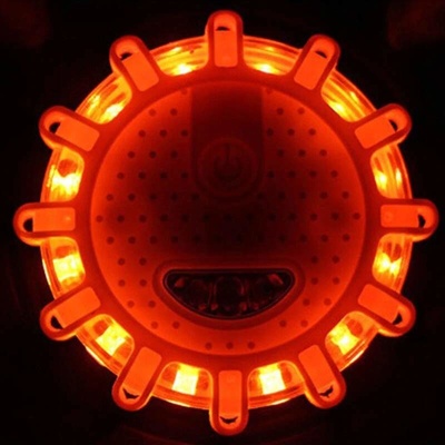 Verk 10122 Výstražné svetlo s magnetom a háčikom, 12 + 3 LED