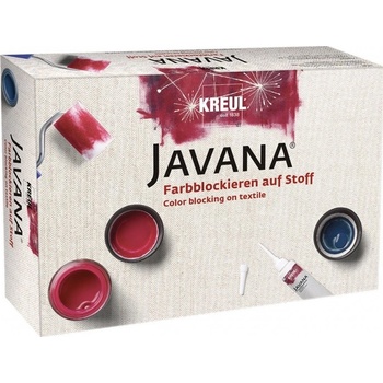 Set farieb na textil s technikou blokovania JAVANA KREUL