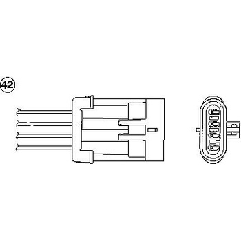 Lambda sonda NGK OZA448-E49