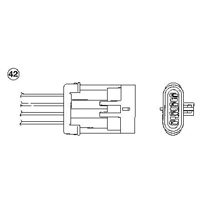 Lambda sonda NGK OZA448-E49
