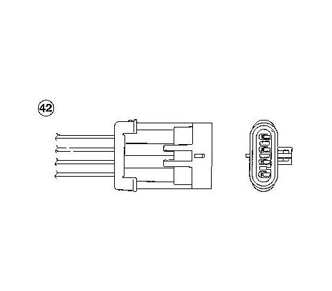 Lambda sonda NGK OZA448-E49