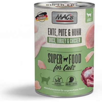 MAC's Cat kačica, morka, kura 800 g
