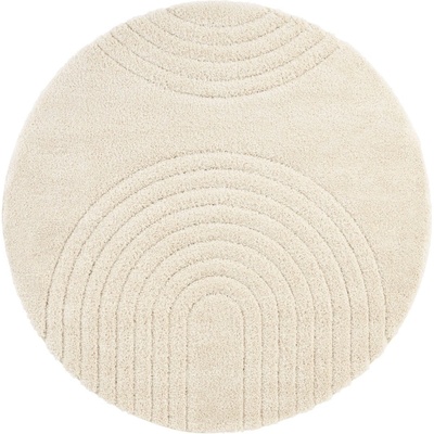 Hanse Home Кремаво-бял килим, ø 160 cm Norwalk Fergus - Mint Rugs (105104-160)