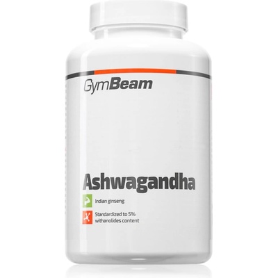 GymBeam Ashwagandha 500 mg капсули за подпомагане на физическото и психическото здраве 160 гр