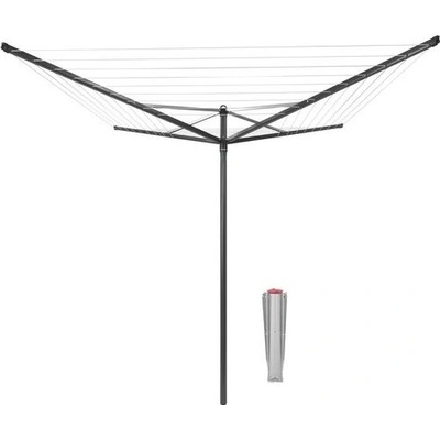 Brabantia Topspinner 50 m, hrot, antracit