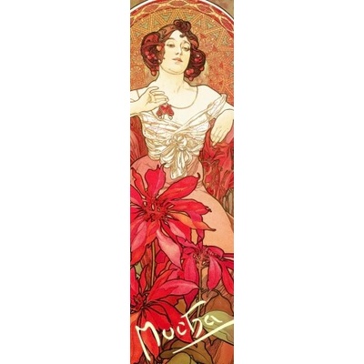 Záložka Alfons Mucha Rubín