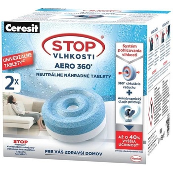Ceresit Stop vlhkosti Aero náhradné tablety 2 x 450 g Neutral