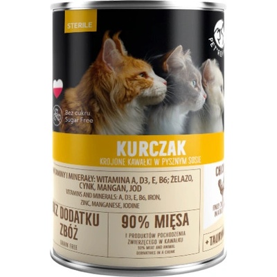 PetRepublic kúsky v omáčke s kuracím mäsom steril 400 g
