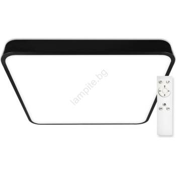 Top Light - LED Димируем плафон LED/60W/230V ъглов черен + д. у (TP1728)