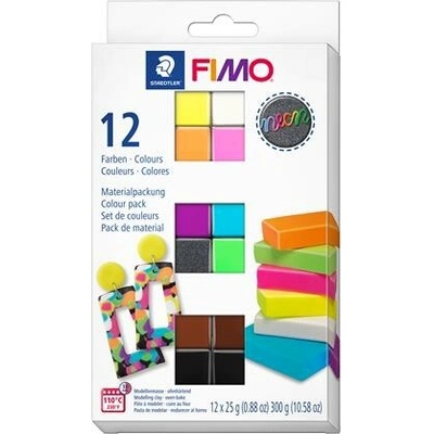 Fimo Neon Sada 25 g x 12