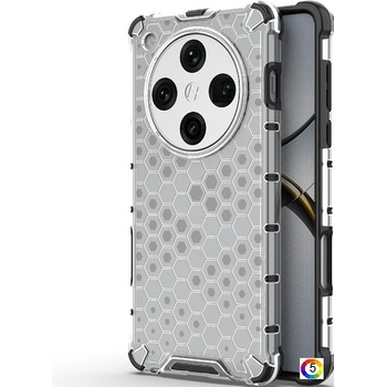 OPPO Find X8 Pro 5G Силиконов Калъф Honeycomb TPU и Протектор