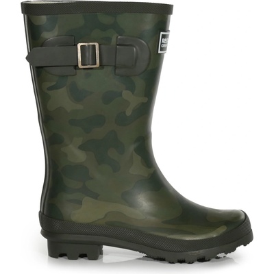 Regatta Детски гумени ботуши Regatta Unisex Kids' Fairweather Wellies - DkKhakiCamo
