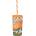 SOLMAZER IRIS Чаша за портокалов сок със сламка 470ml 161922-028P (161922-028P)