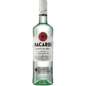 Bacardi Carta Blanca Superior White Rum 37,5% 0,7 l (holá láhev)