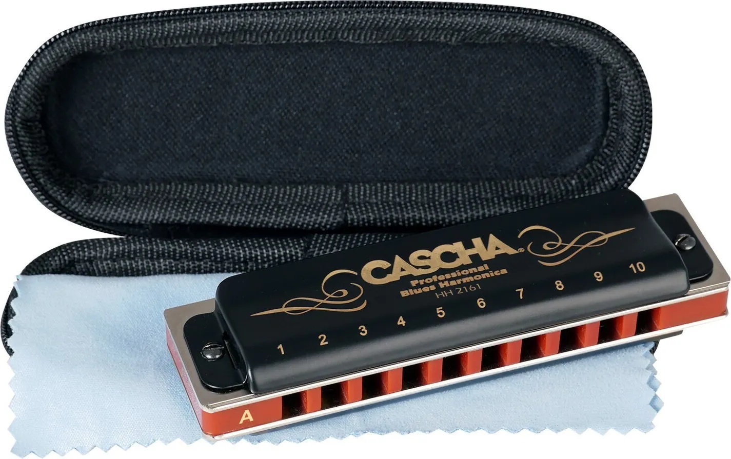 Cascha HH 2161 Professional Blues A Диатонична устна хармоника (HH2161)