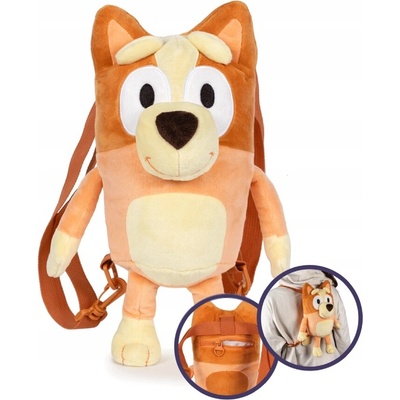 Predškolský batoh Famosa jednokomorový oranžový Bluey 6 l