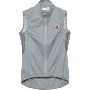 CafÉ du cycliste Дамски елек за колоездене CAFÉ DU CYCLISTE Women's Edith Gilet Cycling vest - Mountain Fog - размер XS (154-0217-0211)
