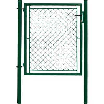 Pilecký Plotová brána jednokřídlá Pilecký IDEAL 1085x1750 mm (Zn+PVC) zelená (FAB zámek)