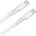 AVAX cb3307 60w usb-c бързо зарядно устройство, силиконов кабел, 1, 5 м, бял avax_cb3307 (avax_cb3307)