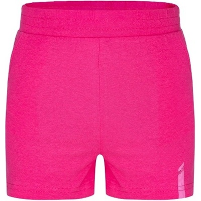 Loap dívčí kraťasy Besnie tmavě růžové