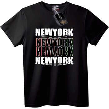 NOONEBRAND Тениска Графика Ню Йорк Сити - 7XL, White