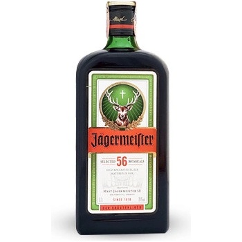 Jägermeister 35% 0,7 l (čistá fľaša)