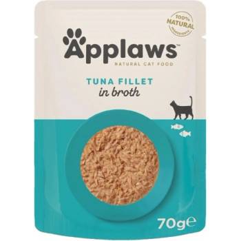 Applaws Tuna Fillet in Broth - Пауч риба тон в бульон за котки, 70 гр 8003