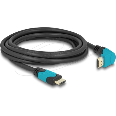 Delock Кабел HDMI, 90°, 48 Gbps 8K 60 Hz, 3 м (DELOCK-86993)