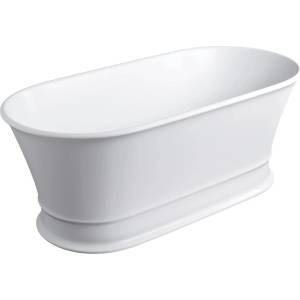 Omnires Cada freestanding compozit Omnires Classica M+ finisaj alb mat 160x79 cm (CLASSICAWWBM)