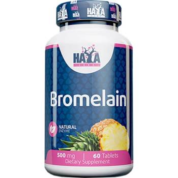 Image 1 of Haya Labs Bromelain 500 mg [60 Таблетки]