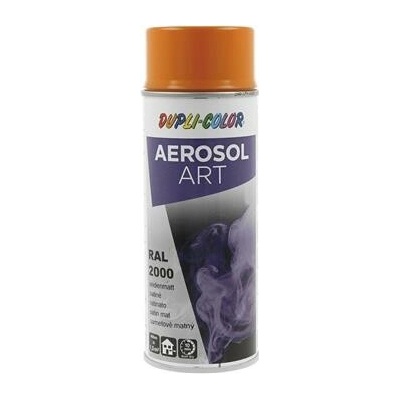 Dupli Color Aerosol Art sprej 400 ml žlutooranžová mat